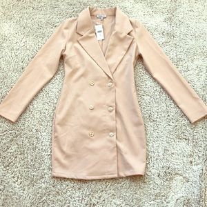 Enterprise Blazer Dress - Blush